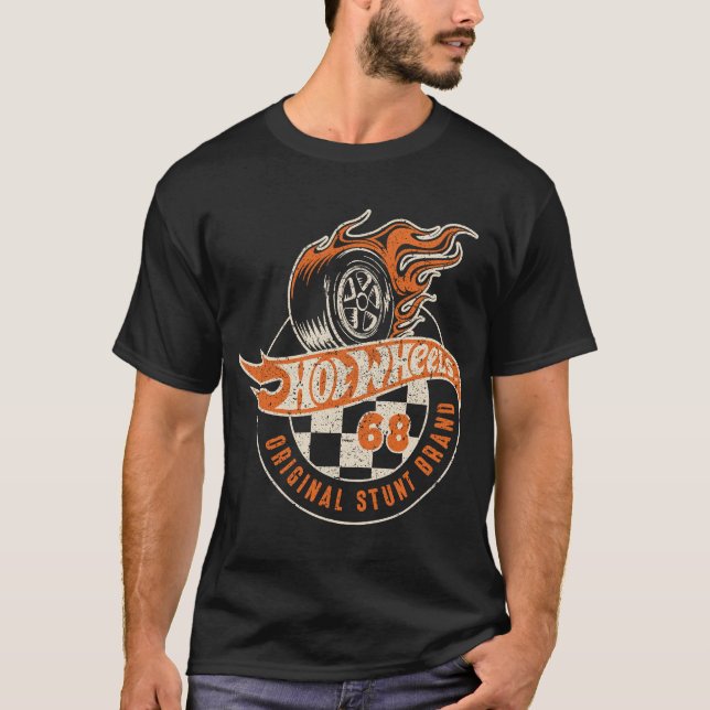 T-shirt Marque d'origine des roues chaudes (Devant)