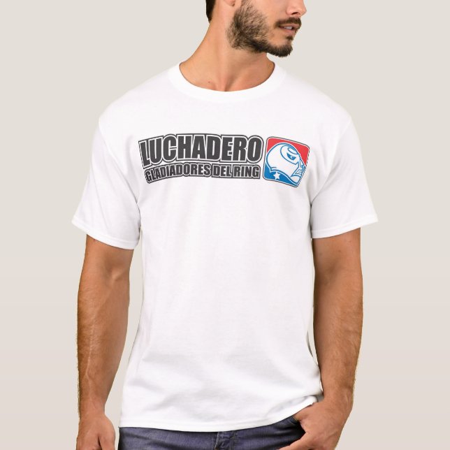 T-shirt MARQUE Gladiadores Del Ring de LUCHADERO (Devant)