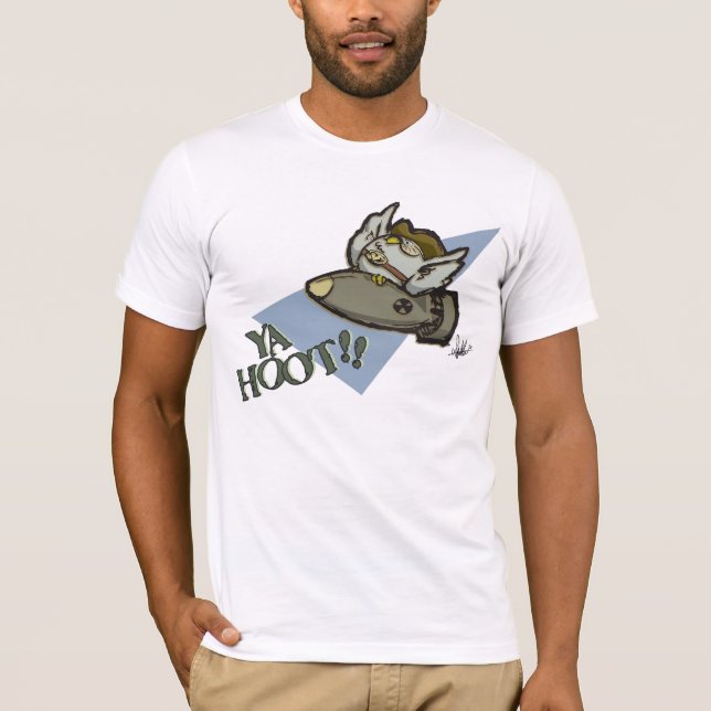 T-shirt Marque II de hibou (Devant)