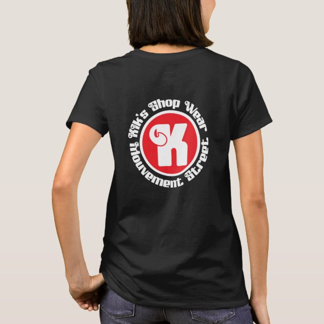 T-shirt marque kik's (Dos)