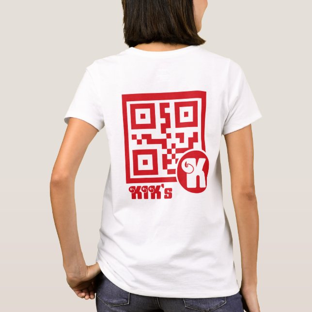 T-shirt marque kik's (Dos)
