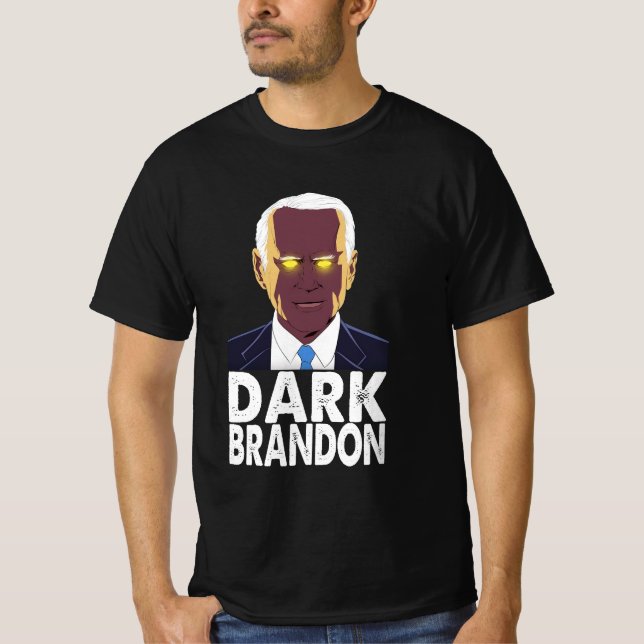 T-shirt Marque noire Joe Biden (Devant)