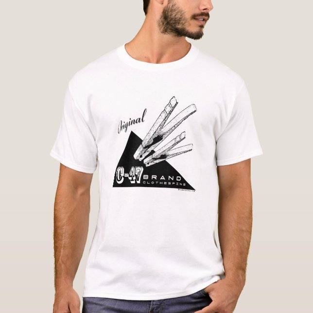 T-shirt Marque originale de C-47 ! (Devant)