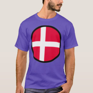 T-shirt Marqué par Danemark 2