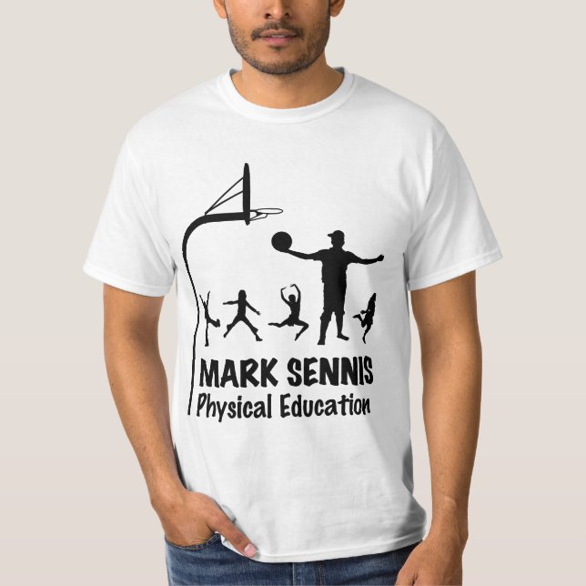 T-shirt Marque Sennis - éducation physique (Devant)