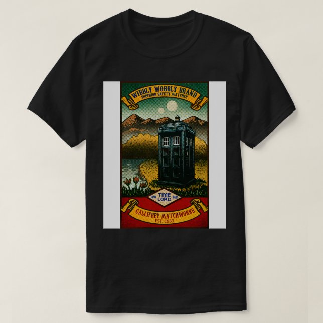 T-shirt Marque Wibbly Wobbly (Design devant)