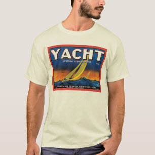 T-shirt Marque Yacht Comté de Ventura Lemons Vintage Crat