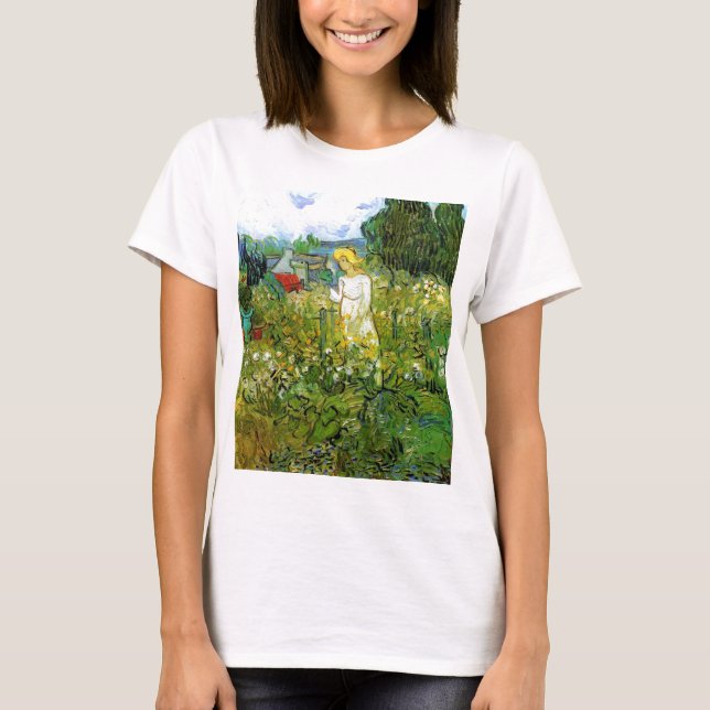 T-shirt Marquerite Gachet dans le jardin, Vincent van Gogh (Devant)