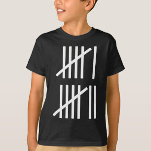 T-shirt Marques de pointage minimalistes Compter 67 Mème A