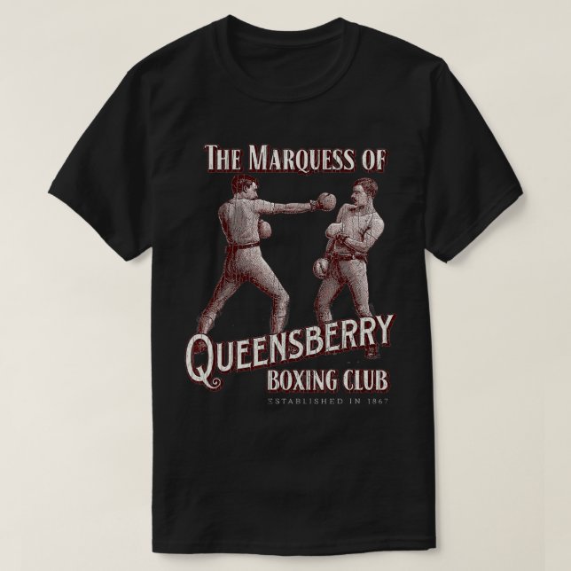 T-shirt Marquess of Queensberry Boing Club Distressed Boer (Design devant)