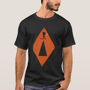 T-shirt Marqueur de sentier Randonnée Camping Amateur de n