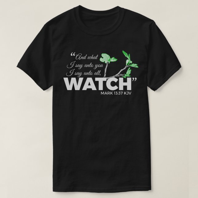 T-shirt Marquez le 13h37 KJV - montre. (chemises foncées) (Design devant)