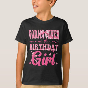 T-shirt Marraine de la famille de la fille d'anniversaire 