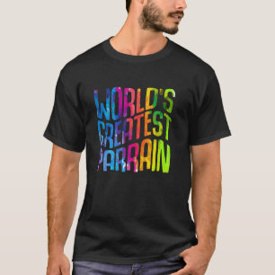 T-shirt Marraine du monde le plus grand parrain français p