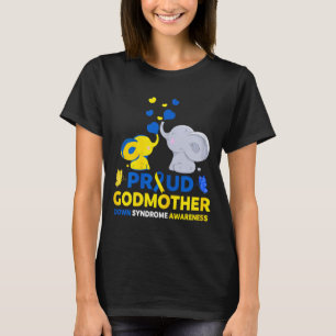 T-shirt Marraine fière de la sensibilisation au syndrome d