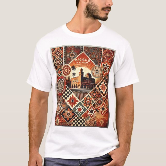 T-shirt Marrakech City - Maghreb Streetwear (Devant)