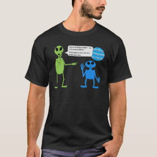 T-shirt marrant Alien