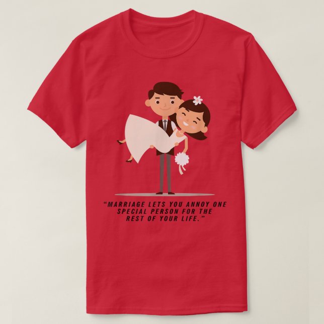 T-shirt MarriageBride (Design devant)
