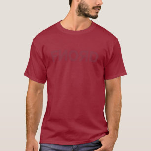 T-shirt marron de Fnord Discordian