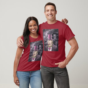 T-shirt marron femme Hyde