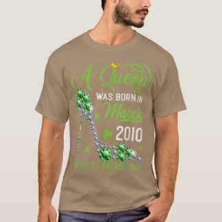 T-shirt Mars 2010 13e anniversaire Joyeux St Patrick's Day