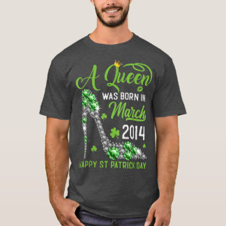 T-shirt Mars 2014 9e anniversaire Joyeux St Patrick's Day 