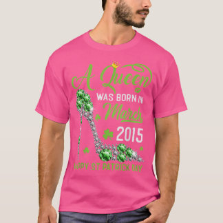 T-shirt Mars 2015 8e anniversaire Joyeux St Patrick's Day 