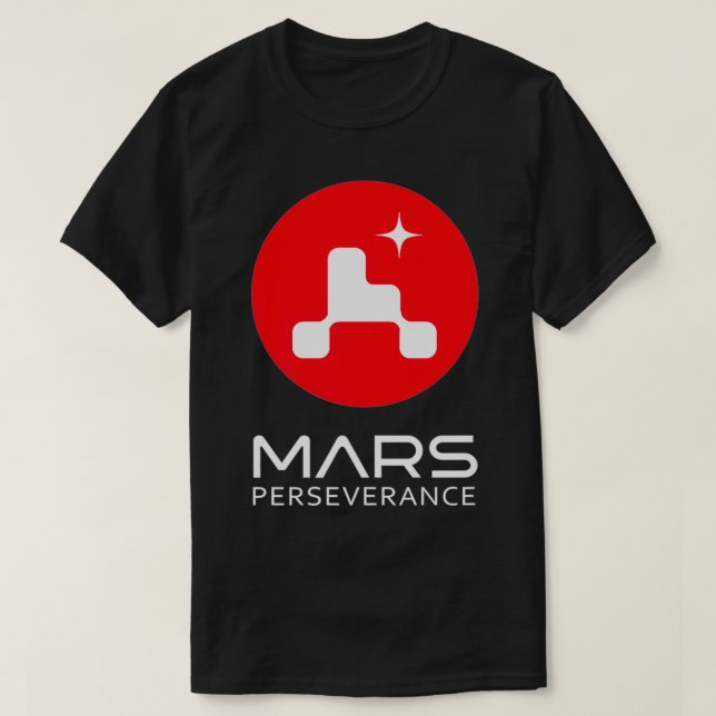 T-shirt MARS 2020 PERSEVERANCE ROVER perte d'exploration s (Design devant)