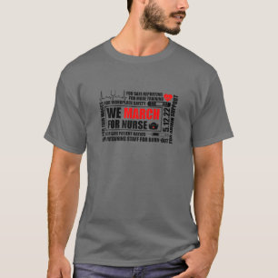 T-shirt Mars 2022 Pour Infirmière Million