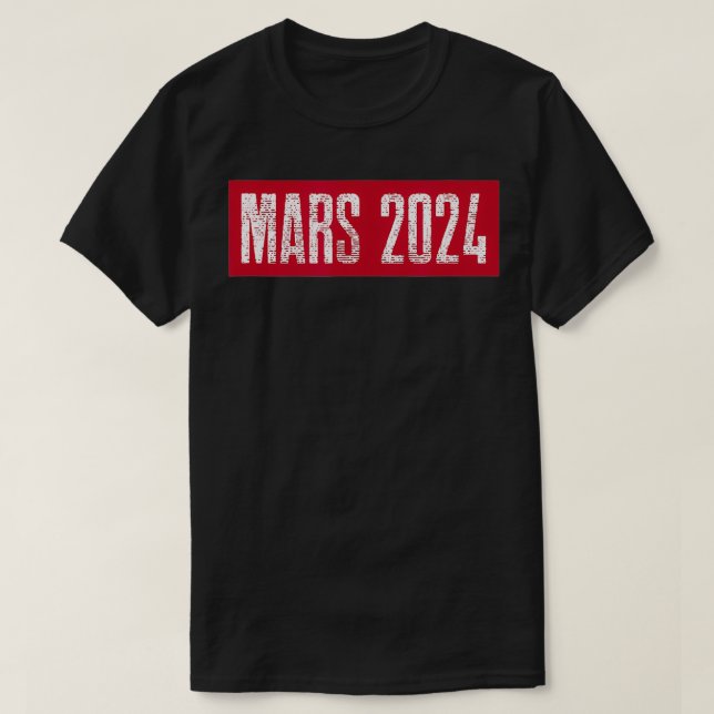 T-shirt Mars 2024 (Design devant)