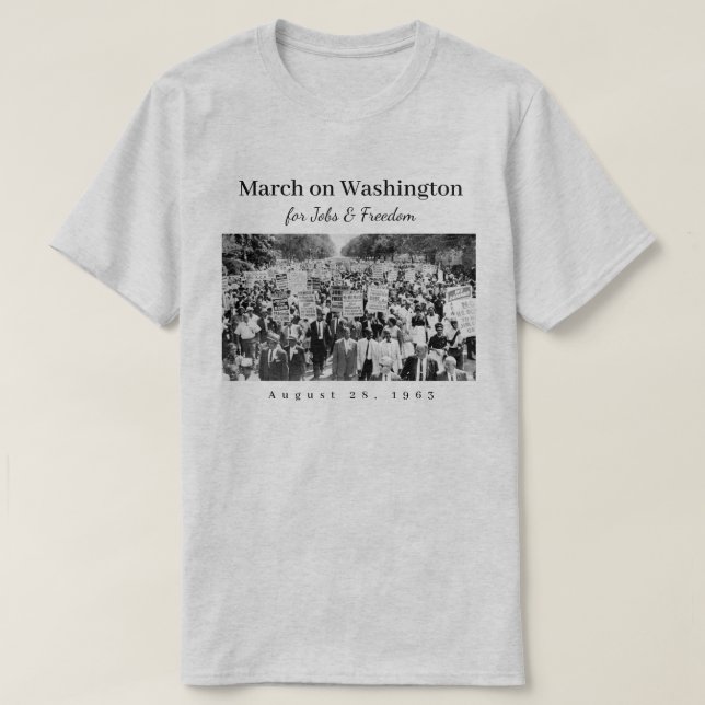 T-shirt Mars à Washington (Design devant)