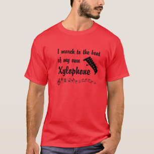 T-shirt Mars au battement : Xylophone