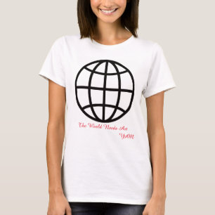T-shirt Mars est le Mois de l'Art des Jeunes, Le Monde a B