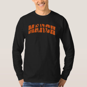 T-shirt Mars Est Pour Le Basketball Madness Tournament Bra