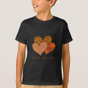 T-shirt Mars Nous Portons Orange Sclérose en plaques Sensi