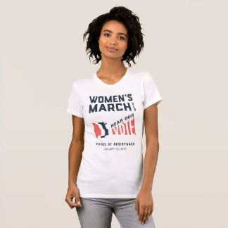 T-shirt Mars SLO - janvier 2018 chemise des femmes