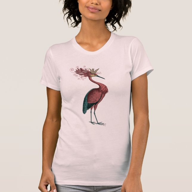 T-shirt Marsala Heron (Devant)