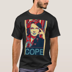 T-shirt Marsha font face IOP