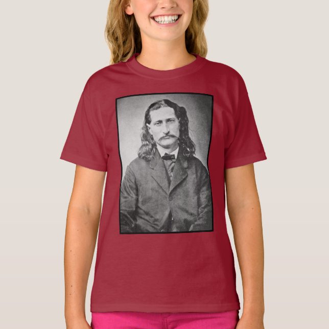 T-shirt Marshal Wild Bill Hickok Old West Gunfighter (Devant)