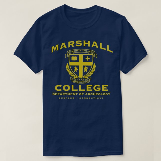T-shirt Marshall College (Design devant)