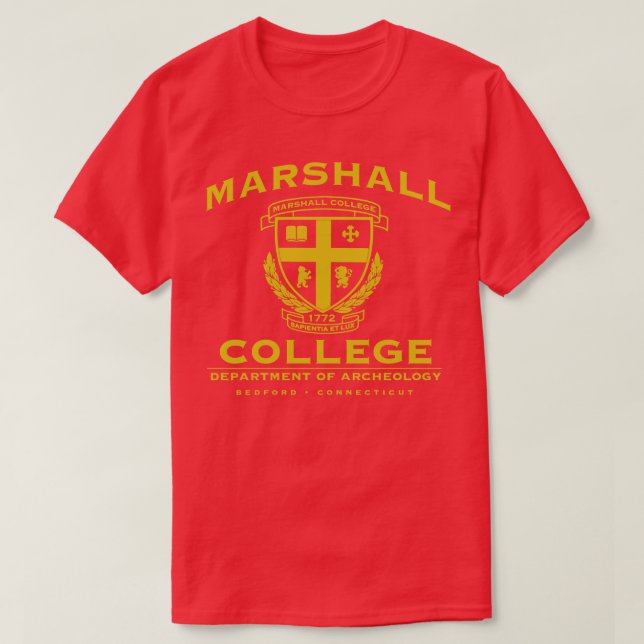 T-shirt Marshall College (Design devant)