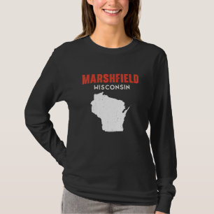 T-shirt Marshfield États-Unis État Amérique Voyage Montana