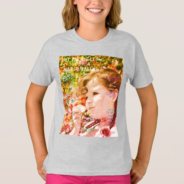 T-shirt Marshmallow HAMbWG (Devant)