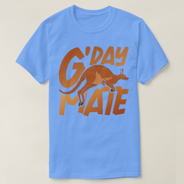 T-shirt Marsupial Animal Australien Kangaroo (Design devant)