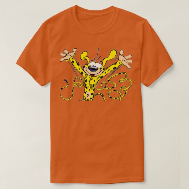 T-shirt Marsupilami autocollant 1 (Design devant)