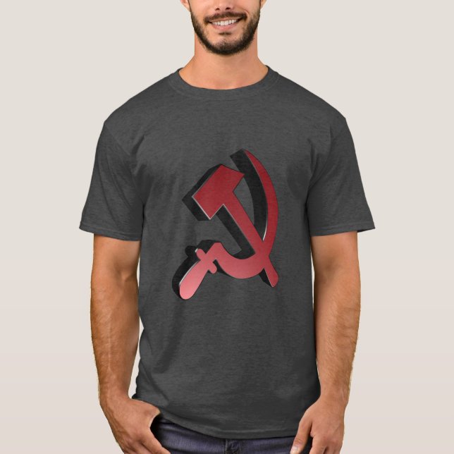 T-shirt Marteau communiste et faucille (Devant)