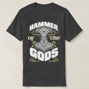 T-shirt Marteau de la pièce en t des norses de Viking Odi