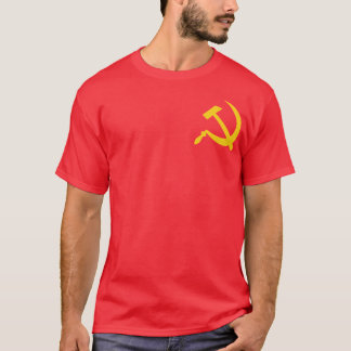 T-shirt Marteau et faucille communistes