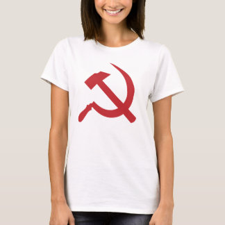 T-shirt marteau et faucille de l'URSS de cccp