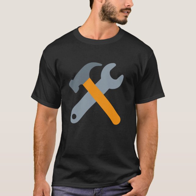 T-shirt Marteau et Wrench (Devant)